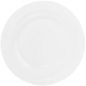 Набор Bona 4 фарфоровые подставные тарелки City диаметр 30см Белый фарфор DP40165