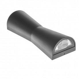 LED подсветка Brille Пластик 6W AL-229 Черный 34-191