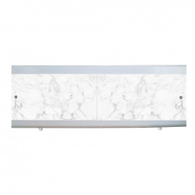 Экран под ванну The MIX I-screen light Крепыш Белый мрамор 130 см