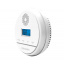 Беспроводной электрохимический детектор чадного газа с сигнализацией для дома SUNROZ Smart Alarm System Белый Вінниця