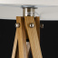 Настольная лампа скандинавский на деревянной опоре Brille 60W TL-144 Коричневый Київ