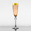 Набор бокалов для шампанского Lora Золотистый H80-071 200ml Суми