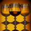 Набор бокалов для бренди коньяка Lora Бесцветный H50-028-6 310ml Черкассы