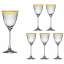Набор бокалов для вина Lora Бесцветный H50-017-6 200ml Слов'янськ