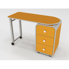 Детский стол поворотный Мебель UA Пионер UA Q Жёлтый (50661)