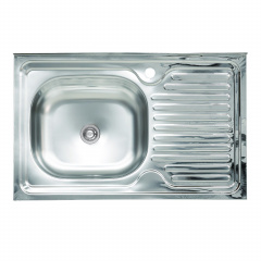 Мийка кухонна з нержавіючої сталі Platinum 8050 L 04/120 Рівне