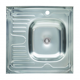 Миття кухонне з нержавіючої сталі Platinum 6060 R 04 / 120