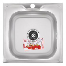 Кухонна мийка накладна ZERIX Z5050-06-160E (ZX1609)