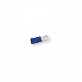 Клемма обжимная изолированная кольцевая синяя 8,4 мм Berner 100 шт