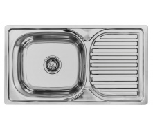 Кухонная мойка Lemax Нержавеющая сталь + сифон (LE-5004 CH)