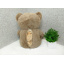 Плед - мягкая игрушка 3 в 1 (Медвеженок с сердечком кофейный) Братское