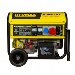 Генератор бензиновый RTRMAX RTR-6500-E3 6,9 кВА 3 фазы электростартер ETSG Житомир