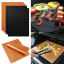 Набір антипригарних килимків для BBQ та гриля Чорний та Бронзовий 40 х 33 см 6 шт (n-1220) Херсон