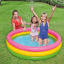 Детский надувной бассейн Intex 58924-1 Радуга 86 х 25 см с шариками 10 шт Полтава