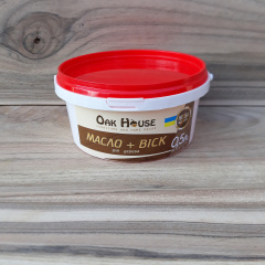 Масло воск Oak house для дерева, цвет Оливковый, 0,5 л Бушево