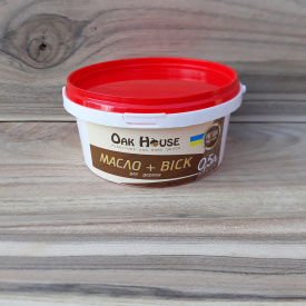 Масло воск Oak house для дерева цвет Белый 0,5 л