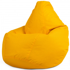 Кресло Мешок Груша Студия Комфорта Оксфорд размер 4кидс Желтый Кушугум