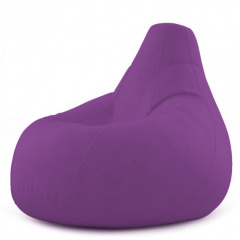 Кресло Мешок Груша Велюр 150х100 Студия Комфорта размер Большой фиолетовый Тернопіль
