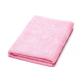 Махровое полотенце банное Ashgabat Dokma Toplumy 70х140 см Розовое