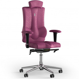 Кресло KULIK SYSTEM ELEGANCE Антара с подголовником без строчки Розовый (10-901-BS-MC-0312)