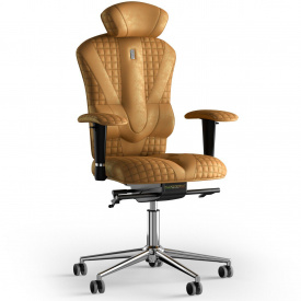 Кресло KULIK SYSTEM VICTORY Антара с подголовником со строчкой Медовый (8-901-WS-MC-0310)