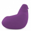 Кресло Мешок Груша Велюр 120х85 Студия Комфорта размер Стандарт фиолетовый Тернопіль