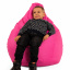 Кресло Мешок Груша Студия Комфорта Оксфорд размер 4кидс Розовый Тернопіль