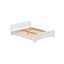 Белая кровать двуспальная Estella Венеция 160х190 см деревянная из бука Киев