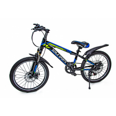 Детский велосипед 20 "Scale Sports". Dark blue (дисковые тормоза, амортизатор) 1062530717 Рівне