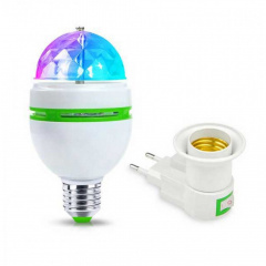 Светодиодная вращающаяся лампа LED Mini Party Light Lamp Ровно