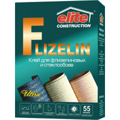 Клей для флизелиновых обоев Elite Construction FLIZELIN 300 г Вишневое