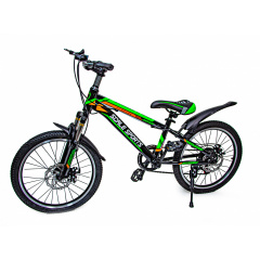 Детский велосипед 20 "Scale Sports". Green (дисковые тормоза, амортизатор) 1332396243 Рівне