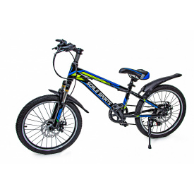 Детский велосипед 20 "Scale Sports". Dark blue (дисковые тормоза, амортизатор) 1062530717