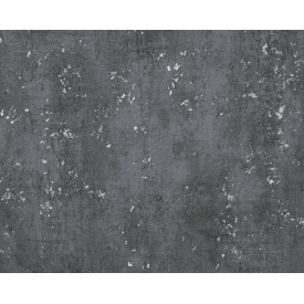 Виниловые обои на флизелиновой основе A.S. Creation Titanium 37840-4 Серый-Черный