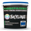 Краска резиновая суперэластичная сверхстойкая SkyLine РабберФлекс Синий RAL 5005 6 кг Ковель