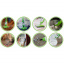 Паровая швабра мощный пароочиститель H2O Mop X5 1400W Зеленый (258524) Кропива