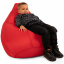 Кресло-мешок Студия Комфорта 4кидс Груша Оксфорд 300 размер Красный Бучач