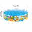 Детский каркасный бассейн Intex 58477-2 Утинный риф 122 х 25 см с шариками 10 шт подстилкой Миколаїв