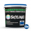 Краска резиновая суперэластичная сверхстойкая SkyLine РабберФлекс Синий RAL 5005 12 кг Братское
