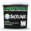 Краска резиновая суперэластичная сверхстойкая SkyLine РабберФлекс Белый База А 6 кг Ровно