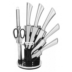 Набор ножей Con Brio CB-7076 9 предметов серый Запорожье