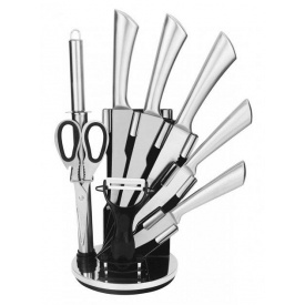 Набор ножей Con Brio CB-7076 9 предметов серый