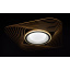 Светильник потолочный LED с пультом 25985 Черный 7х49х49 см. Рівне