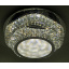 Люстра потолочная хрустальная LED с пультом 25661 Хром 18х50х50 см. Чернігів