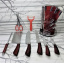 Набор кухонных ножей Edenberg EB-3616 9 предметов красный Херсон