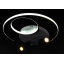 Люстра потолочная LED 26536 Черный 15х50х50 см. Лозовая