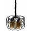 Люстра подвесная LOFT на 4 лампочки 25060 Черный 40-90х40х40 см. Бушеве