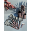 Набор ножей и кухонных принадлежностей Edenberg EB-11099-Brown 14 предметов коричневый Єланець