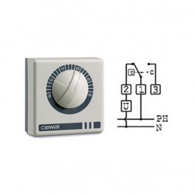 Кімнатний термостат CEWAL RQ10