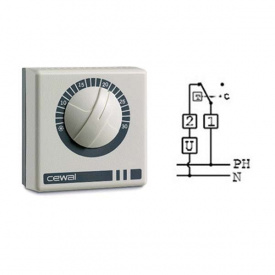 Кімнатний термостат CEWAL RQ01